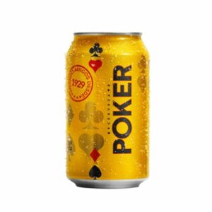 cerveza poker lata