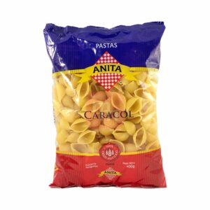 fideo caracol anita paquete 400gr