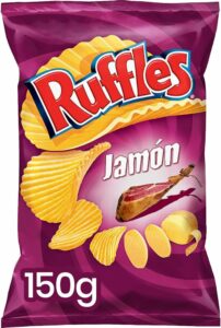 ruffles jamon