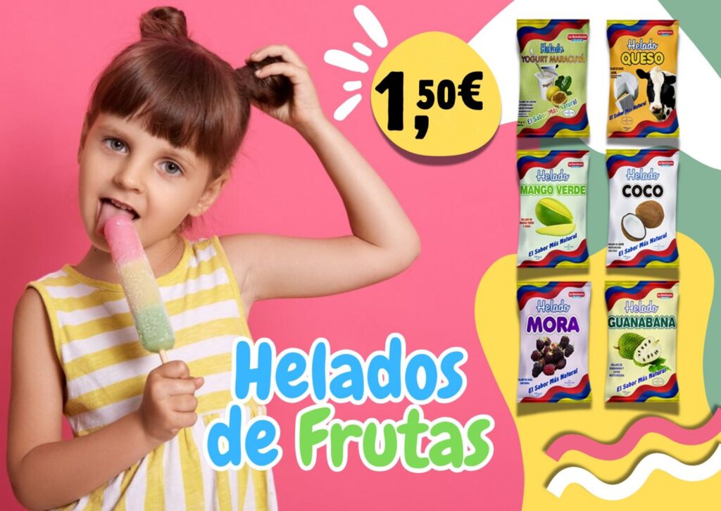 Helados de frutas