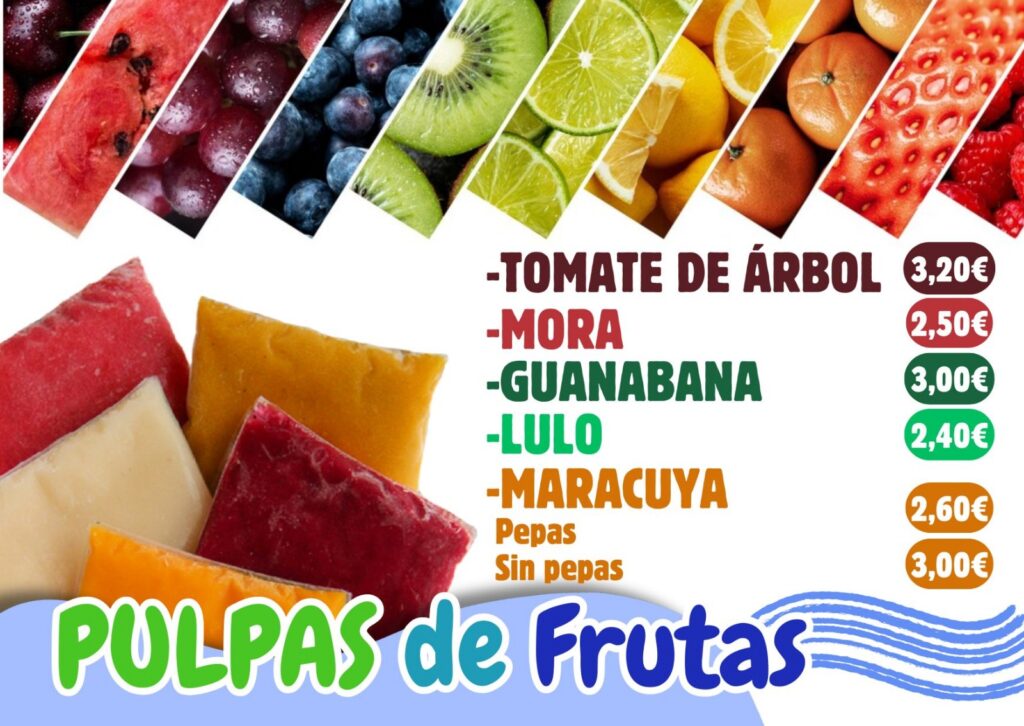 Pulpas de frutas